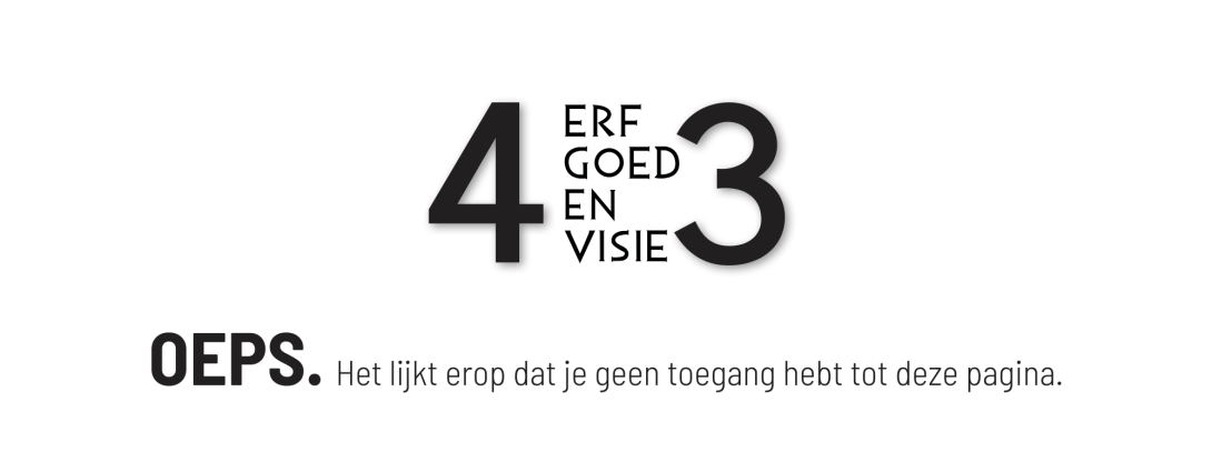 403 - Oeps, het lijkt erop dat je geen toegang hebt tot deze pagina