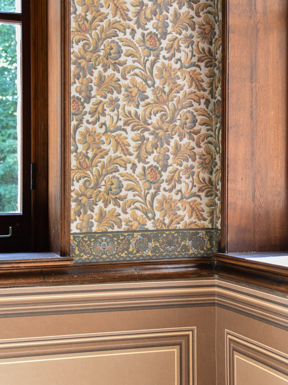 Detailfoto ruimte aan het raam