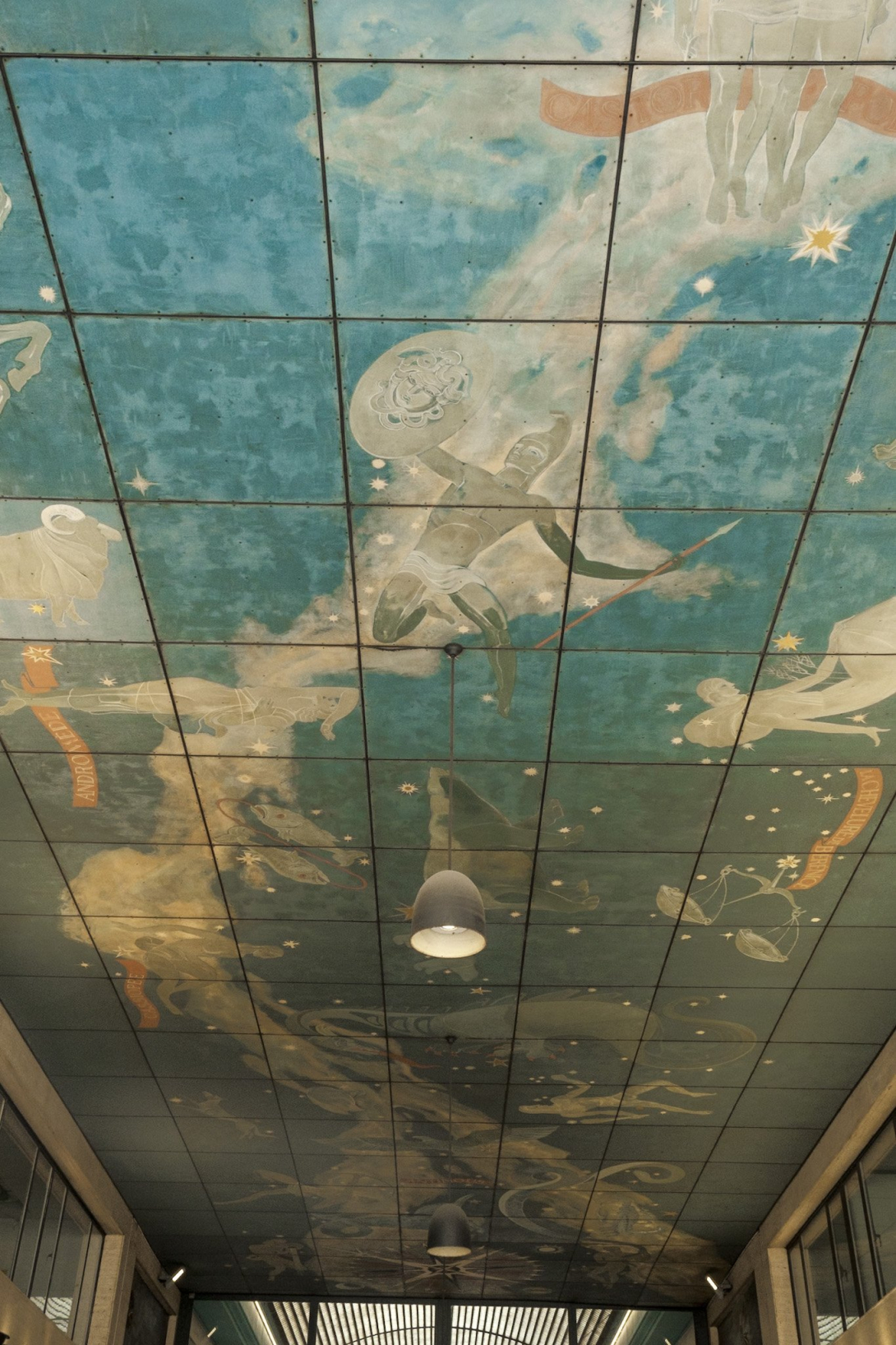 Ravensteingallerij plafond