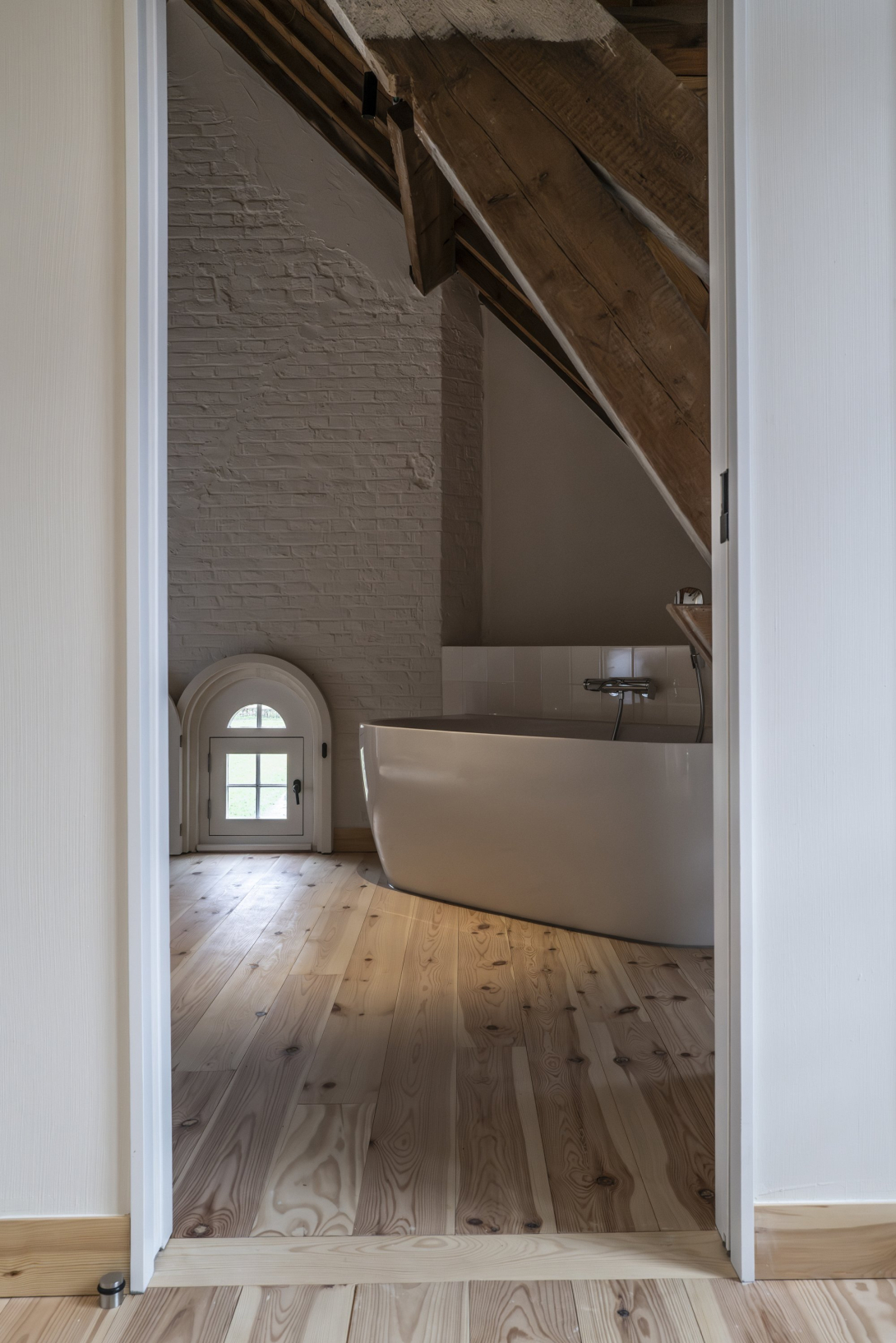 Detailfoto van hotelkamer Merksplas-kolonie