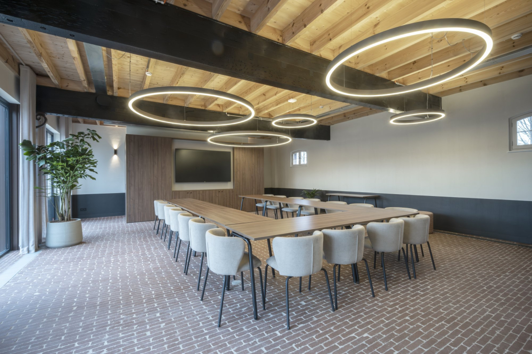 Vergaderzaal in Merksplas-kolonie