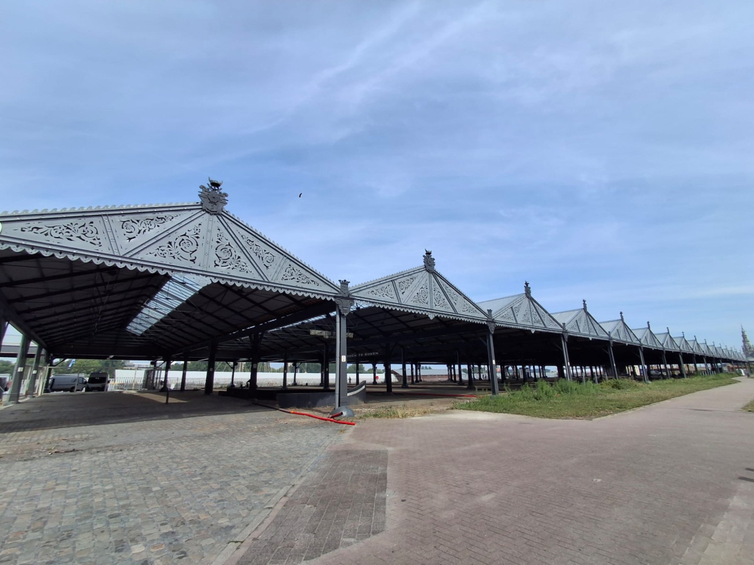 Vooraanzicht Scheldekaaien